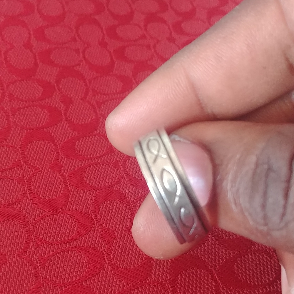 #SOLD#Biblical Faith Ring (925 Silver) - Picture 4 of 8